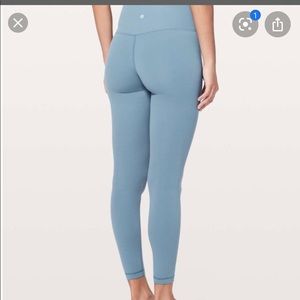 LULULEMON ALLIGN LEGGINS IN SLATE BLUE
